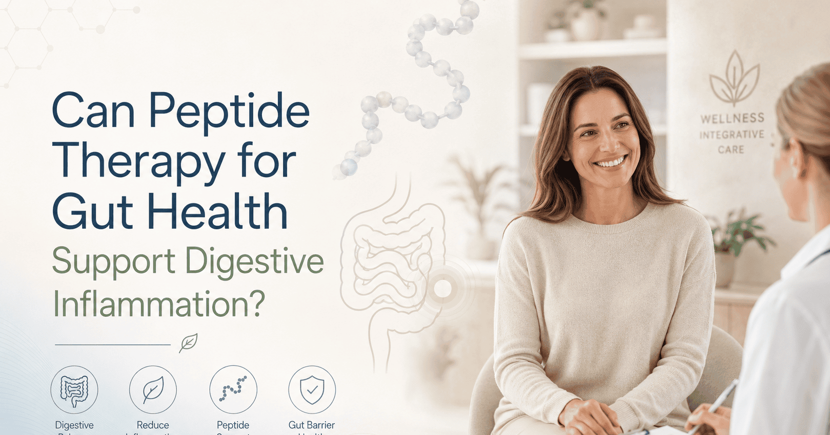 Can Peptide Therapy for Gut Health Support Digestive Inflammation? 